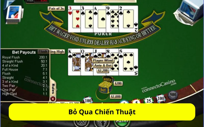 Bỏ Qua Chiến Thuật